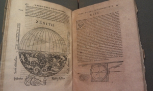 (Photo credit: Rebecca Bramlett) From the 1584 edition of Peter Apian's Cosmographia