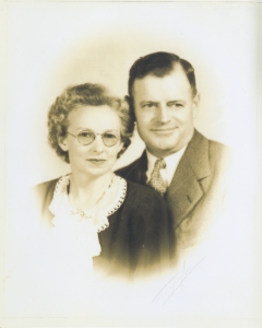 Lee Causseaux and his Wife, Alma