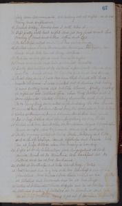 Page from Journal of W.H. Carter, 1874-1897